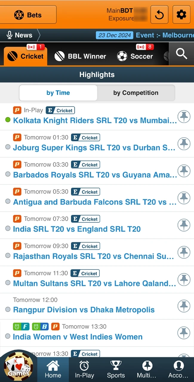 Bet on sports on the JeetBuzz app.