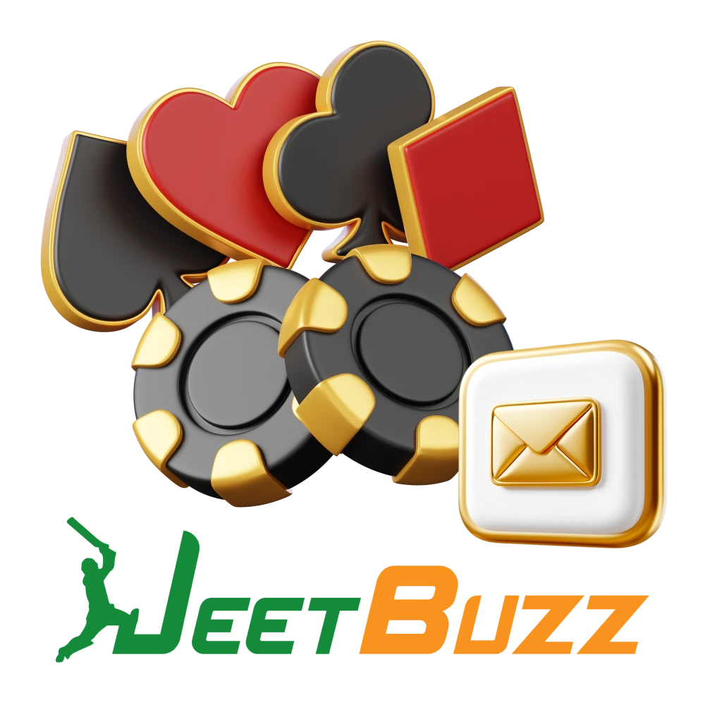 If you have any questions, you can write to the technical support service of the JeetBuzz online casino.