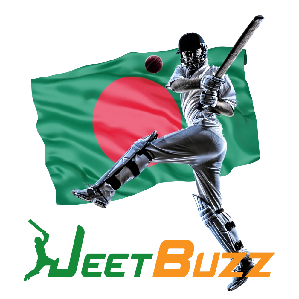 Place cricket bets on your favorite team at JeetBuzz Online Casino.